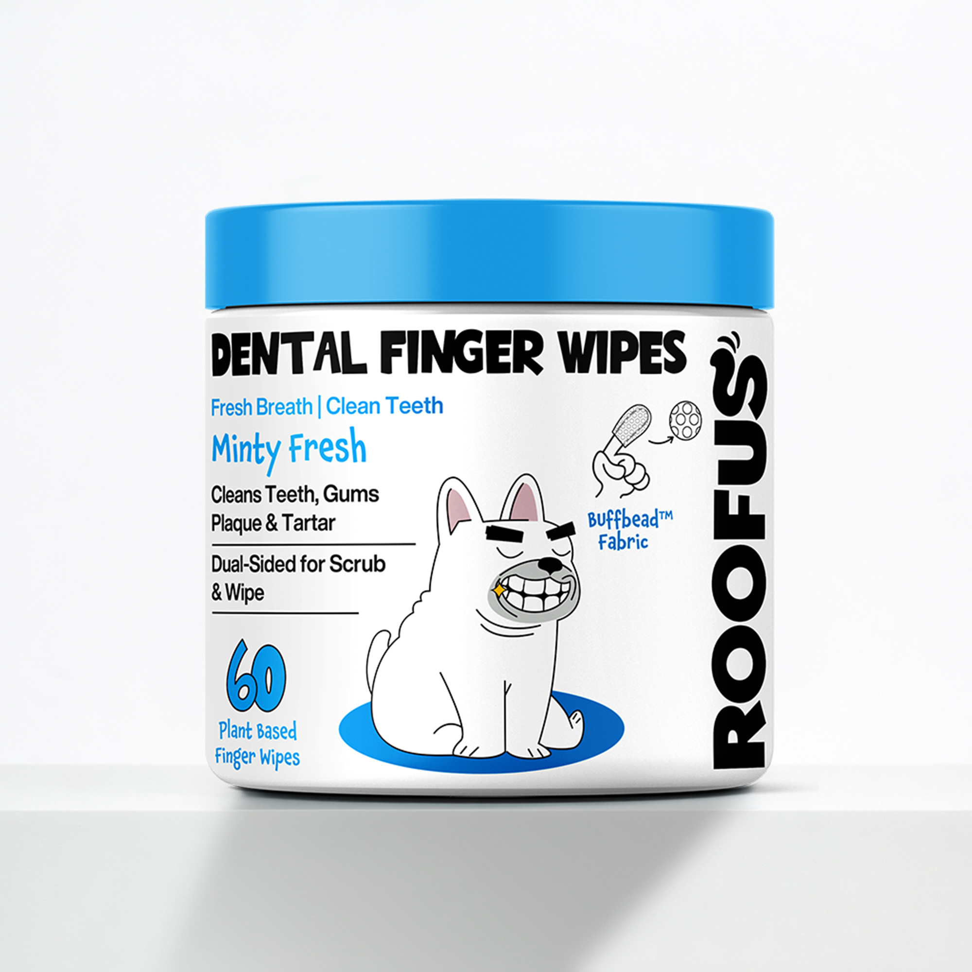 Dental Finger Wipes - Minty Fresh - front