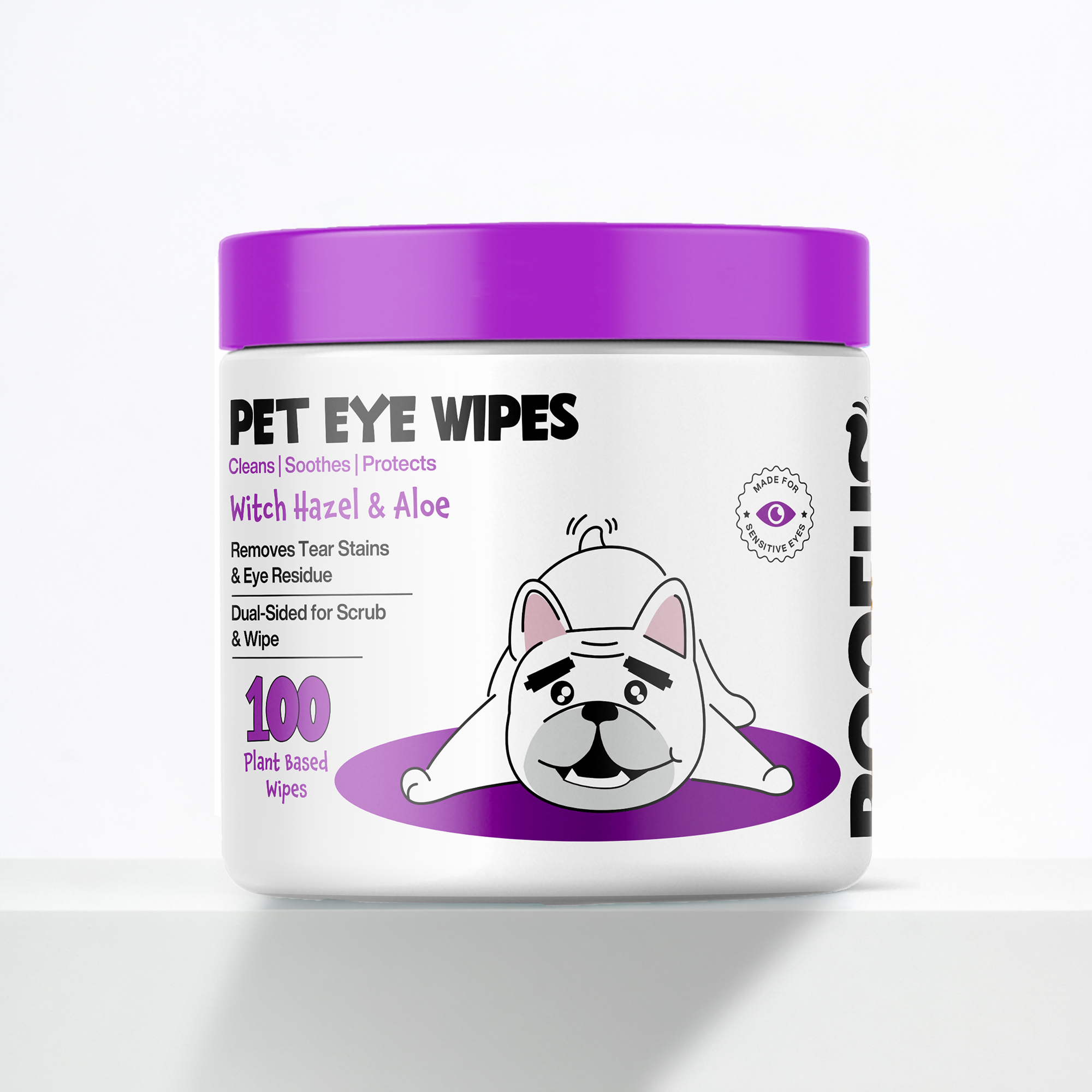 Pet Eye Wipes - front