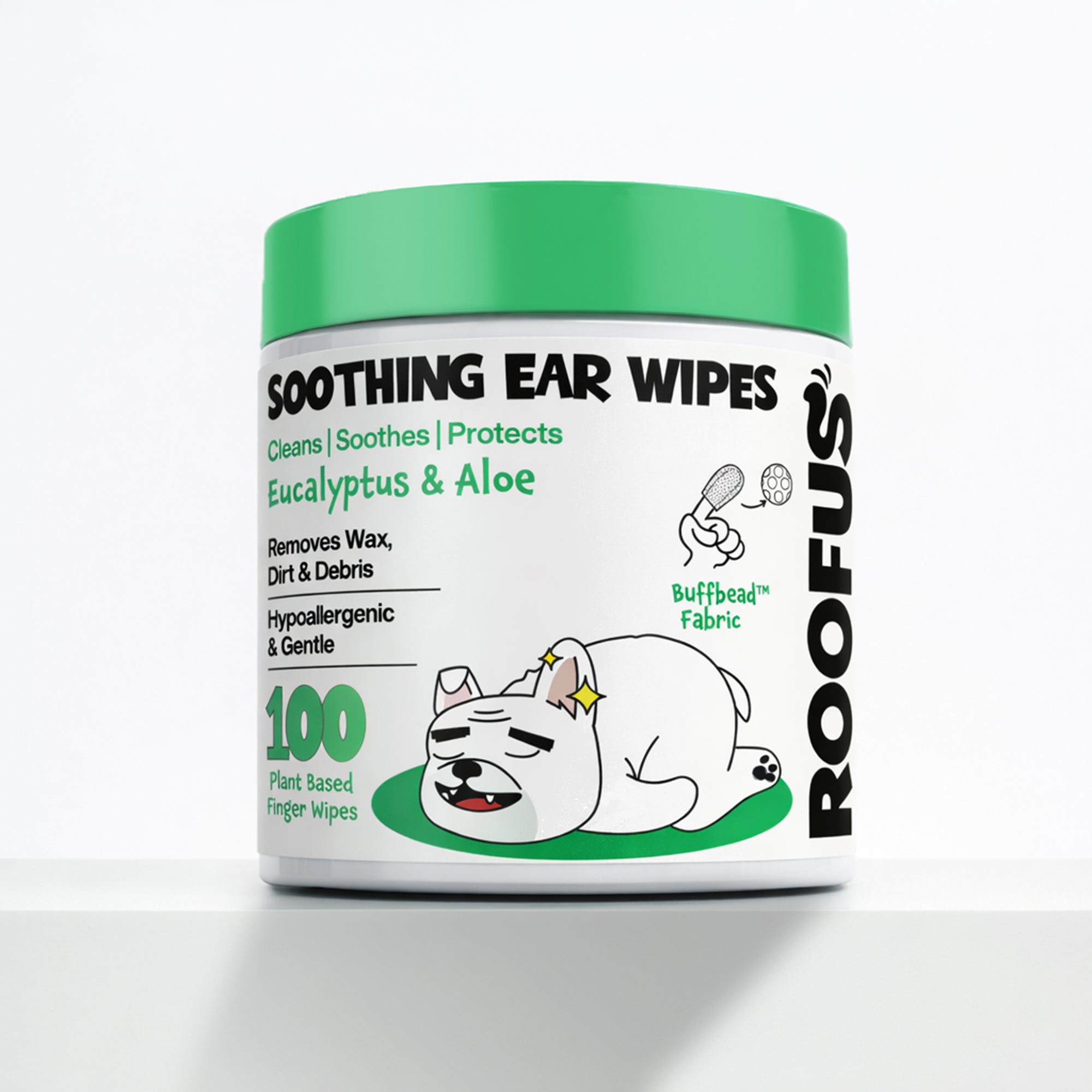Soothing Ear Wipes — front view